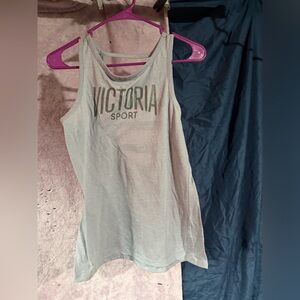 Victoria's Secret Light Gray Tank Top
